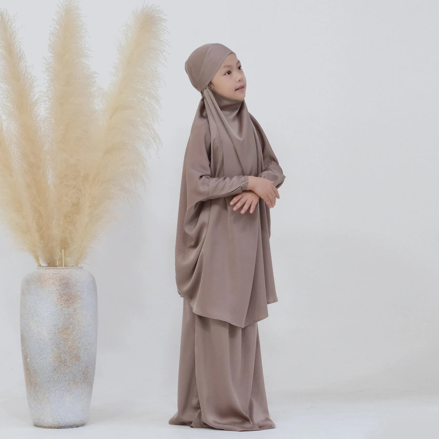 Girls Two Piece Jilbab Set