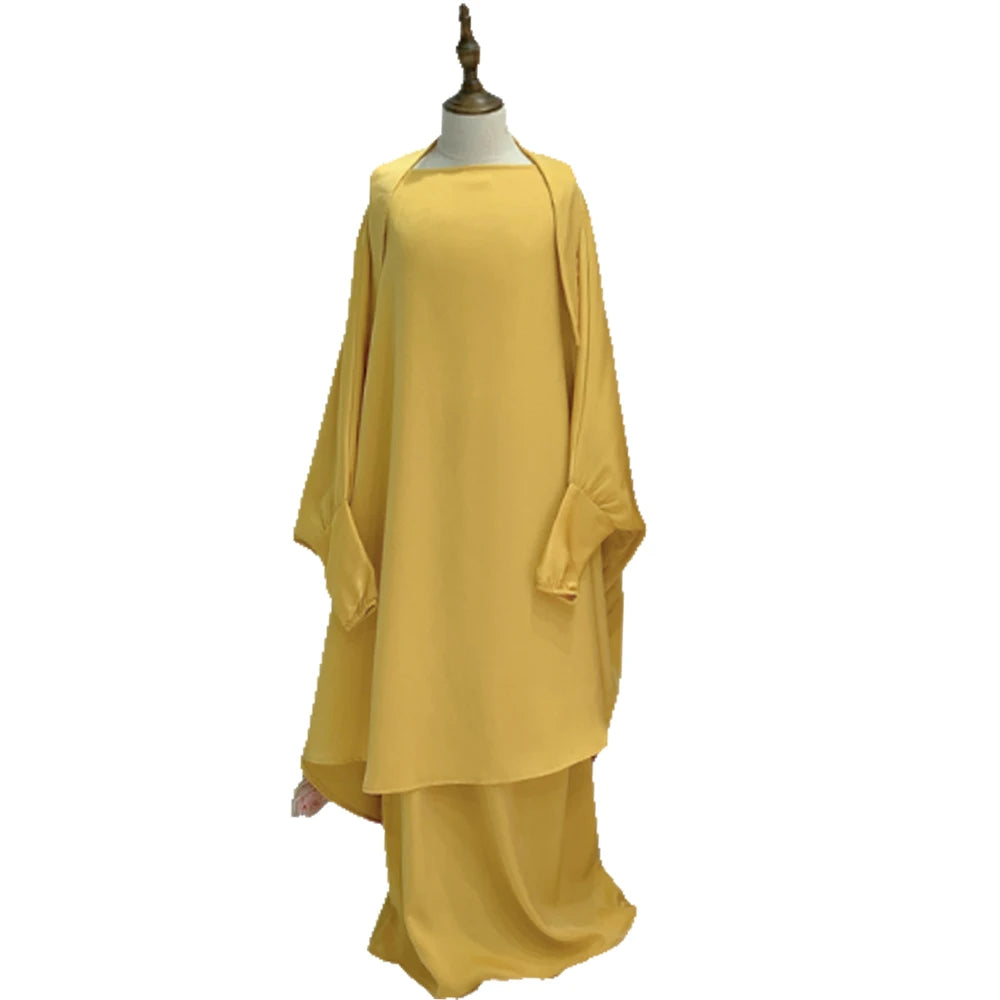 Girls Two Piece Jilbab Set