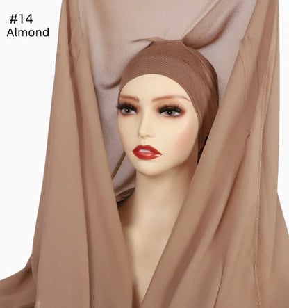 Instant Chiffon Hijab