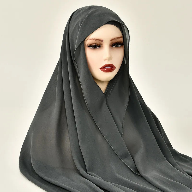Instant Chiffon Hijab