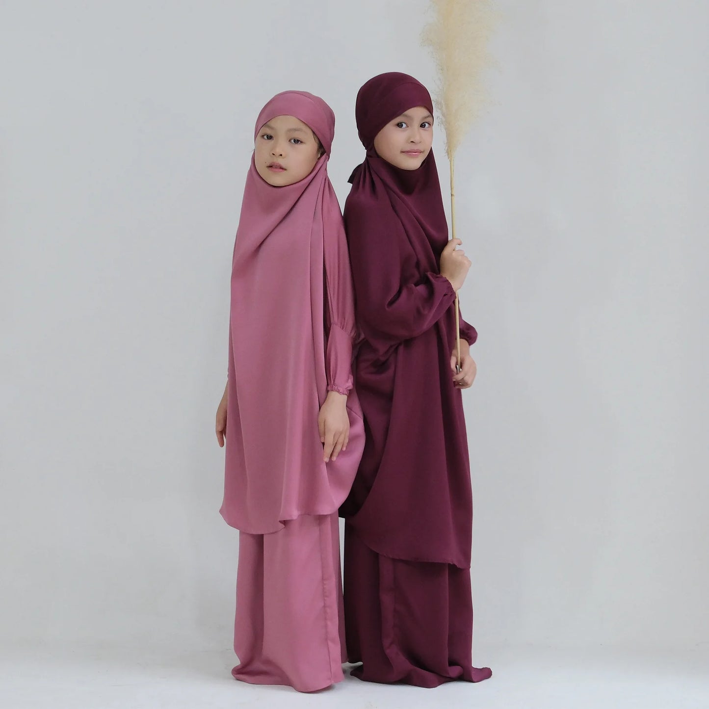 Girls Two Piece Jilbab Set