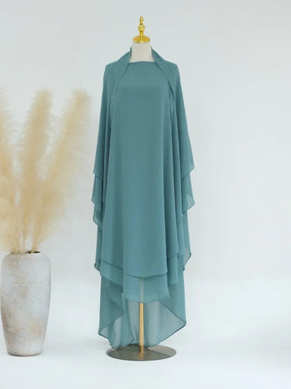 2 Layer Extra Long Khimar