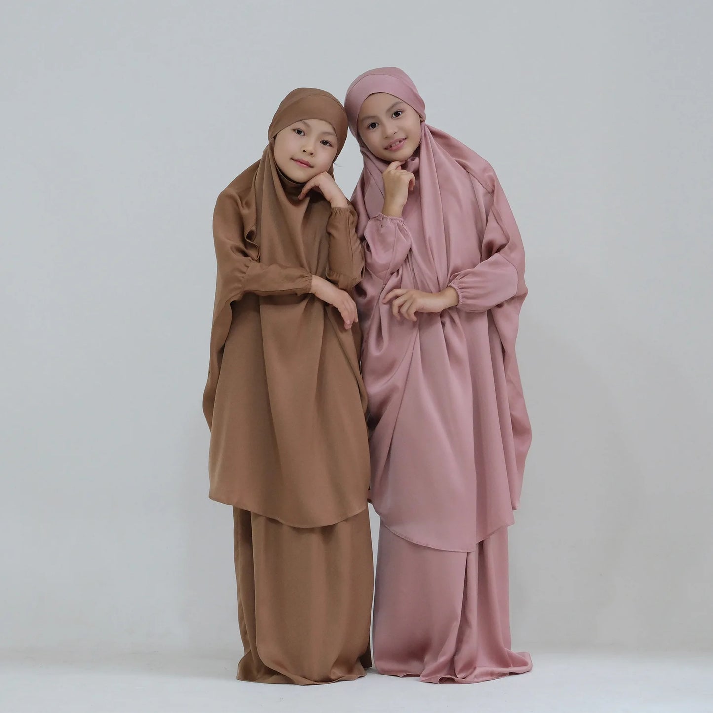 Girls Two Piece Jilbab Set