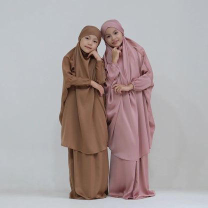 Girls Two Piece Jilbab Set