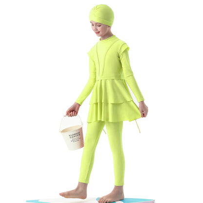 3 Piece Girl's Burkini