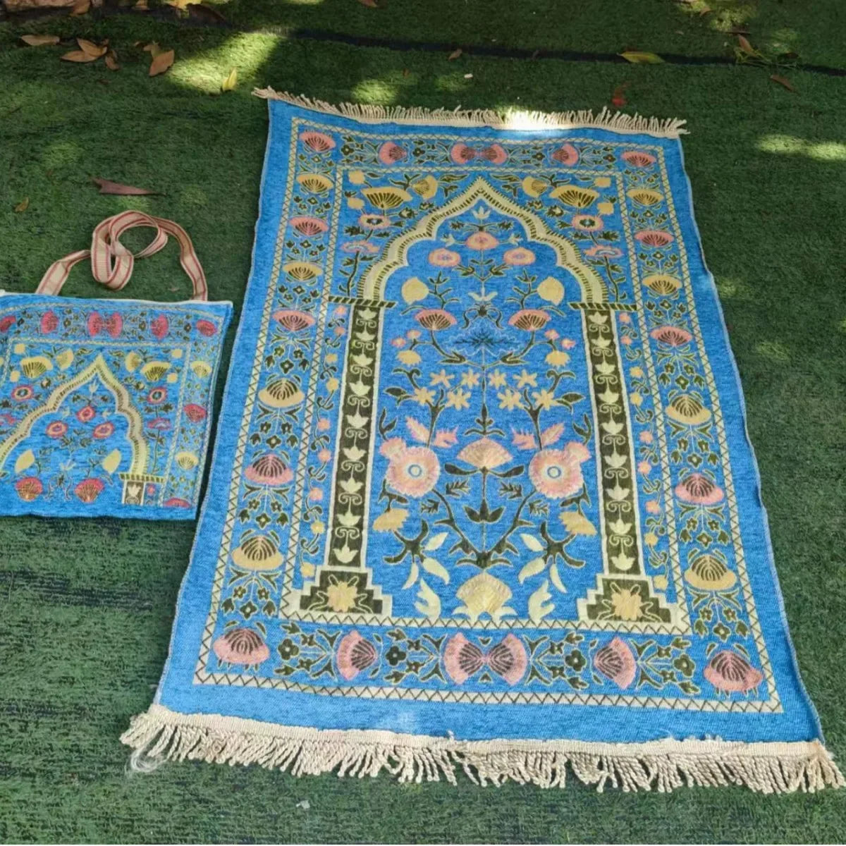 Portable Prayer Mat and Tote