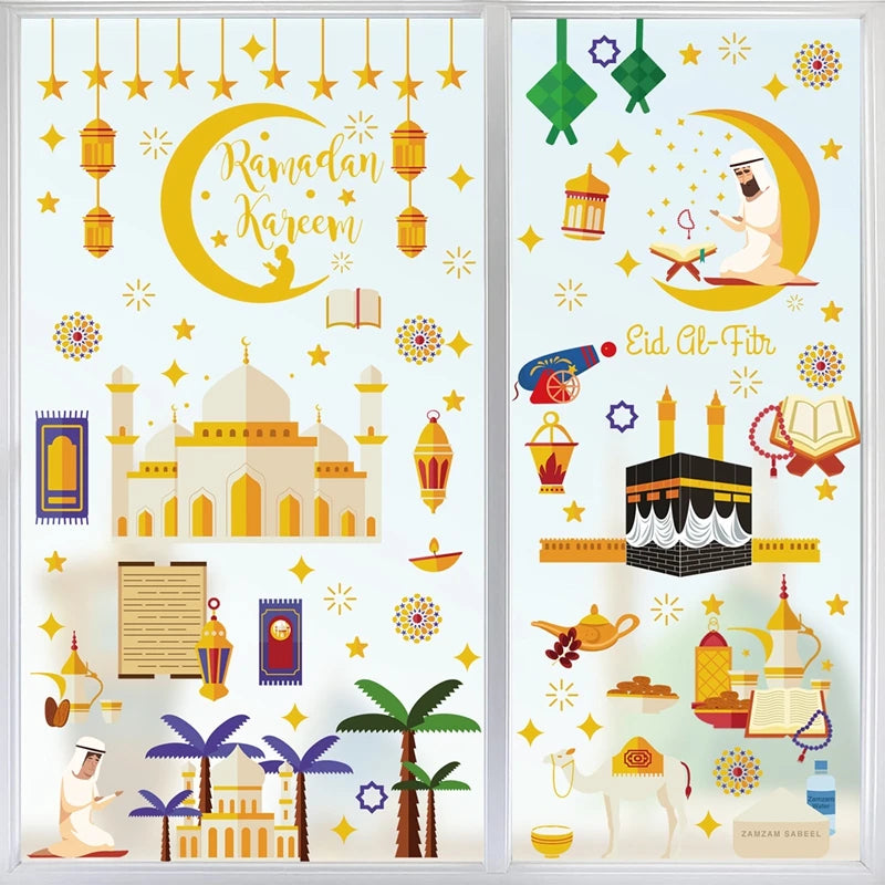 Eid Window Stickers