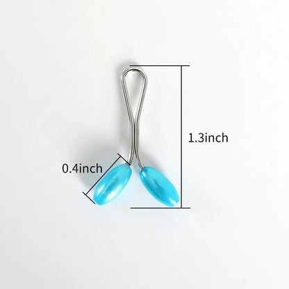 Set of 12 Oval Headed Hijab Pins
