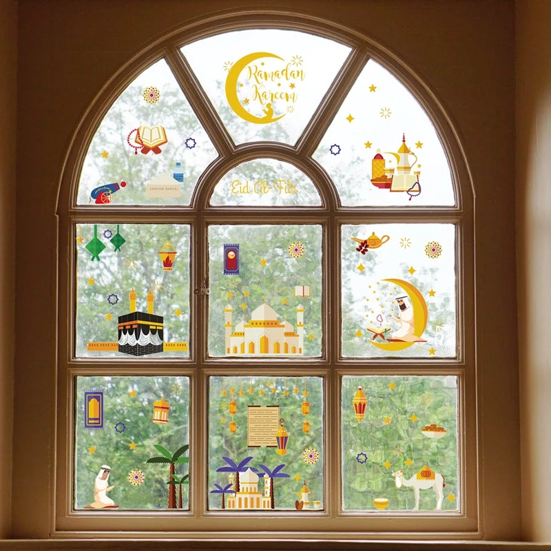 Eid Window Stickers