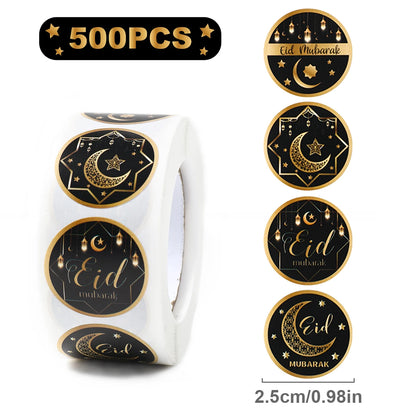 Roll of Eid Mubarak Stickers