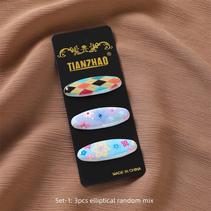 Set of 3 Hijab Pin Clips for Girls