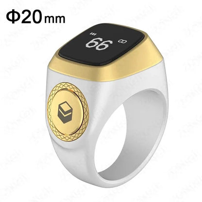 Waterproof Smart Dhikr Ring