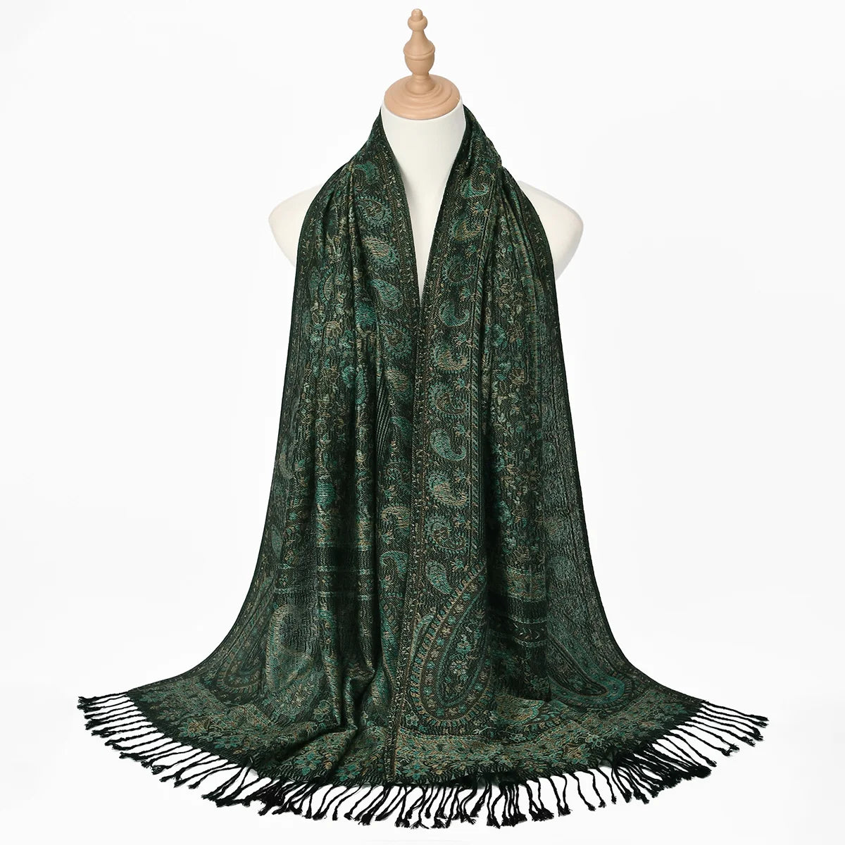 Floral Pashmina Hijab