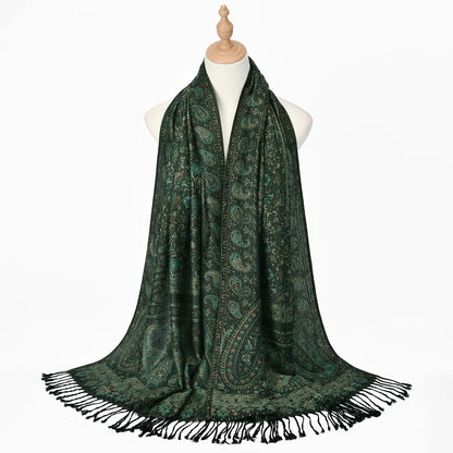 Floral Pashmina Hijab