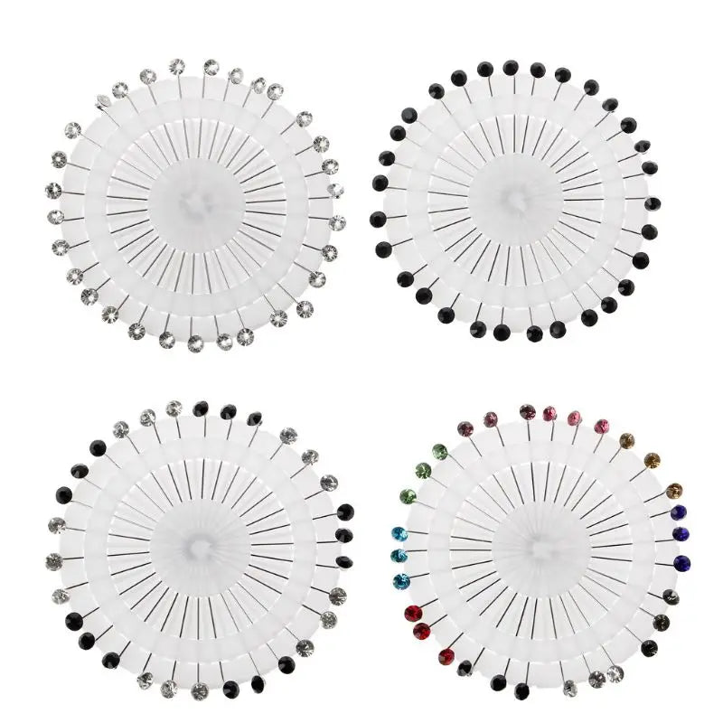 30 Rhinestone Hijab Pins
