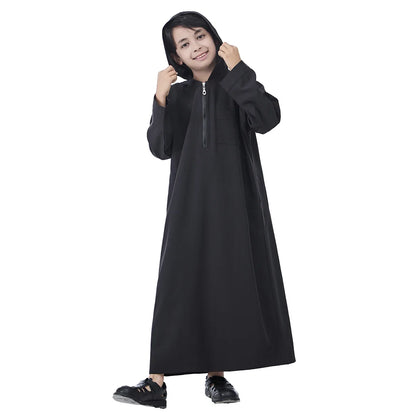 Hoodie Style Thobe for Boys