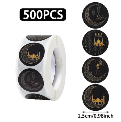 Roll of Eid Mubarak Stickers