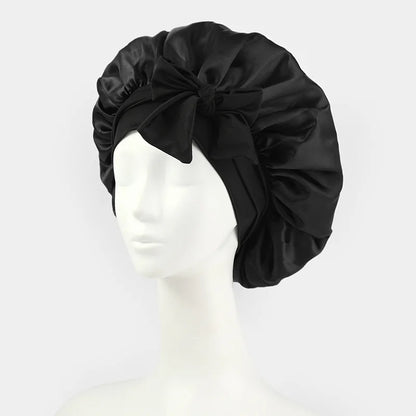 Adjustable Silk Satin Bonnet