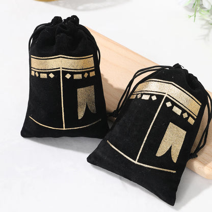 Kaaba Velvet Pouch Bag