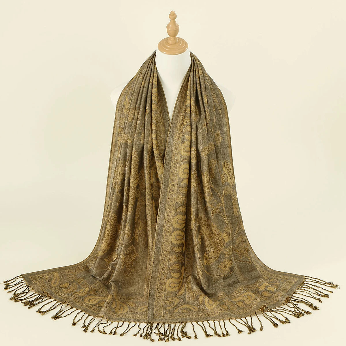Floral Pashmina Hijab