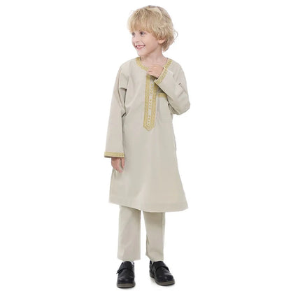 Two-Piece Thobe for Boys