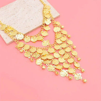 Gold Coin Necklace