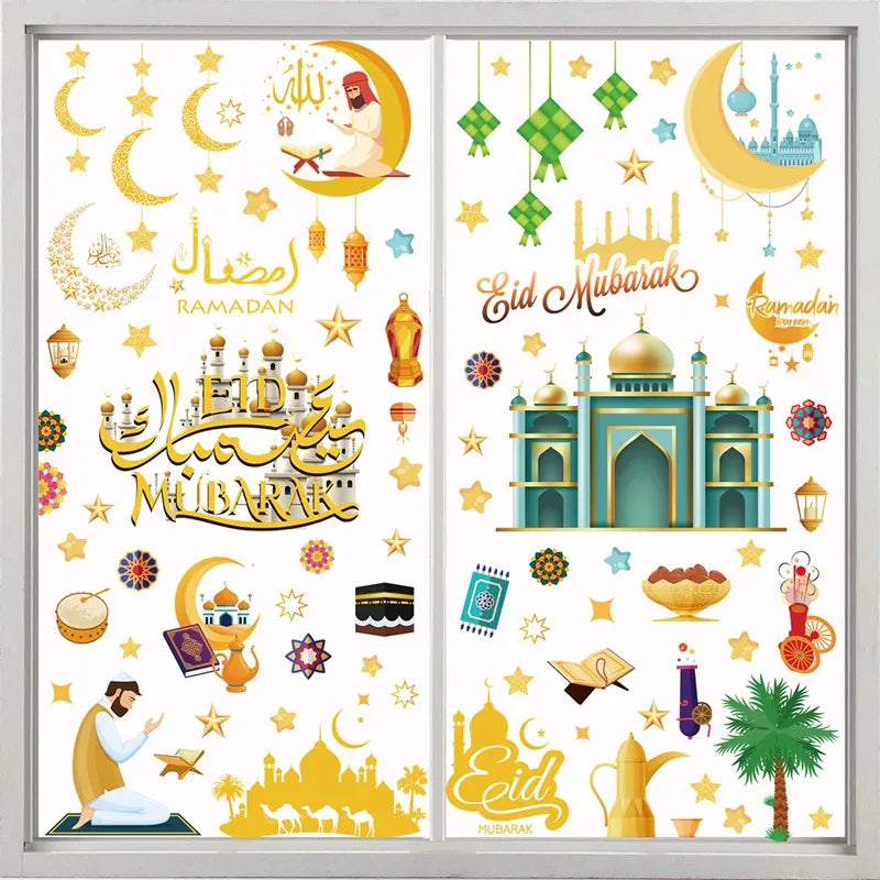 Eid Window Stickers