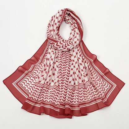 Chiffon Keffiyeh Hijab
