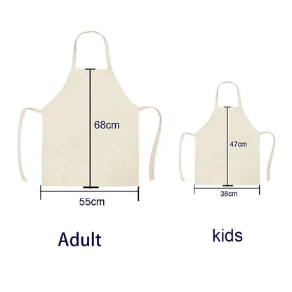 Cotton Apron for Adults and Kids