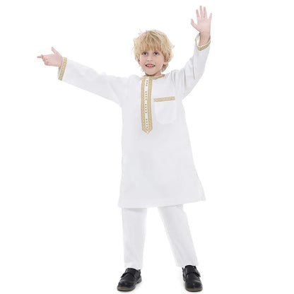 Two-Piece Thobe for Boys