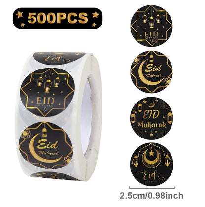 Roll of Eid Mubarak Stickers
