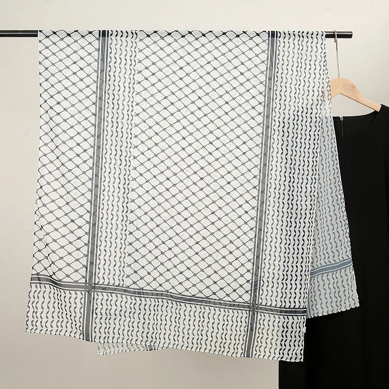 Chiffon Keffiyeh Hijab