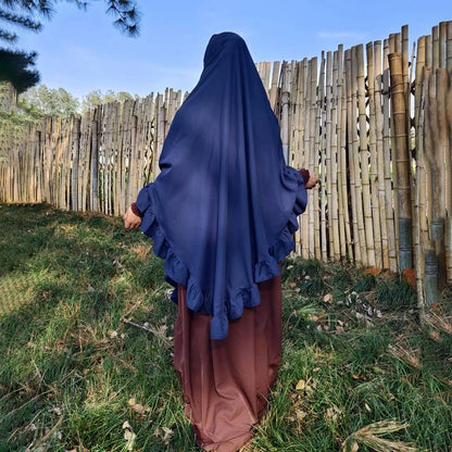 One Layer Ruffle Khimar