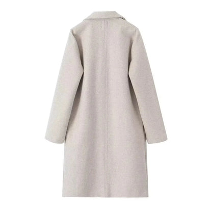 Winter Wool Trench Coat