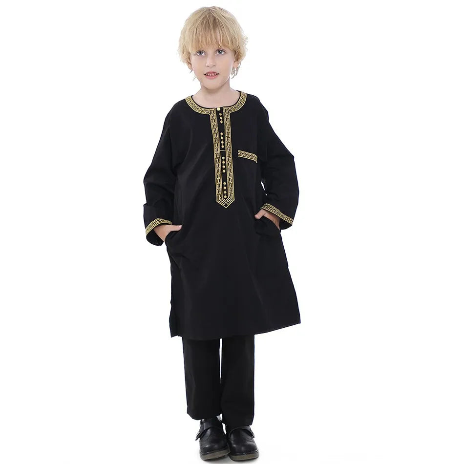 Two-Piece Thobe for Boys