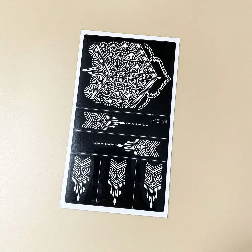Reusable Henna Stencil