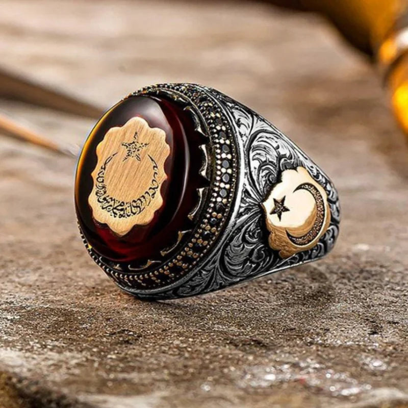 Vintage Hand Engraved Ring