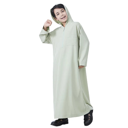 Hoodie Style Thobe for Boys