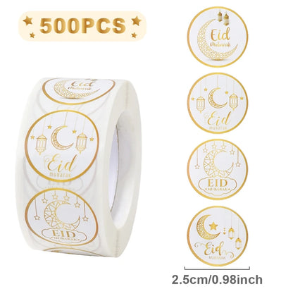 Roll of Eid Mubarak Stickers