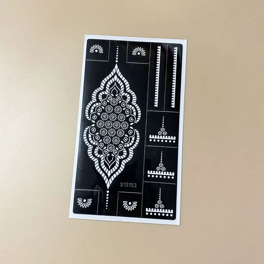 Reusable Henna Stencil