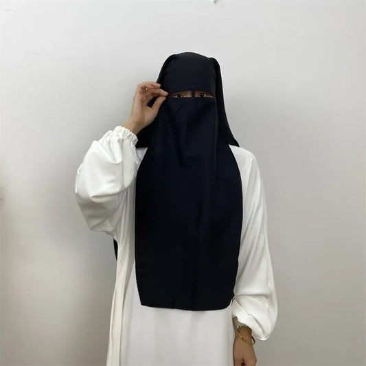 2 Layer Nose Pinch Niqab