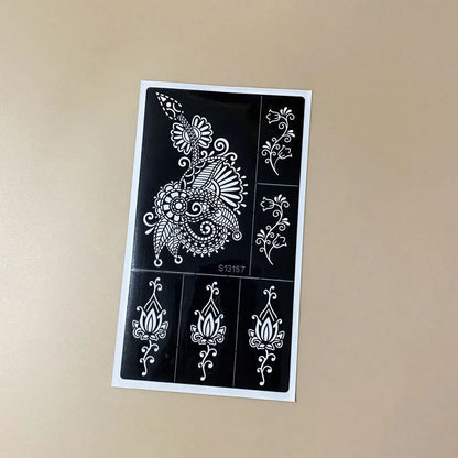 Reusable Henna Stencil