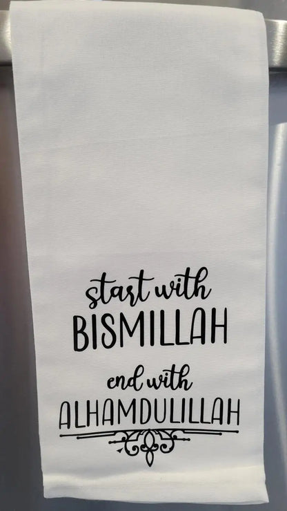 Eid Mubarak Insipired Tea Towel