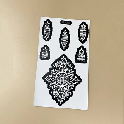Reusable Henna Stencil