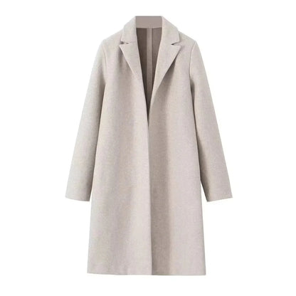 Winter Wool Trench Coat