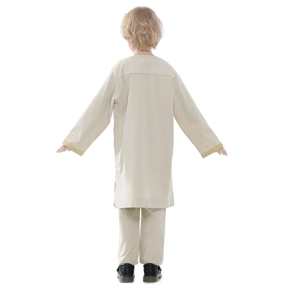 Two-Piece Thobe for Boys