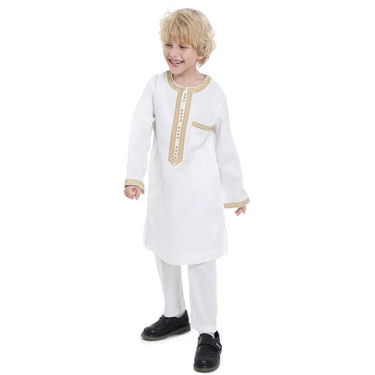 Two-Piece Thobe for Boys