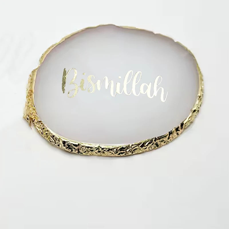 Resin Bismillah Coaster