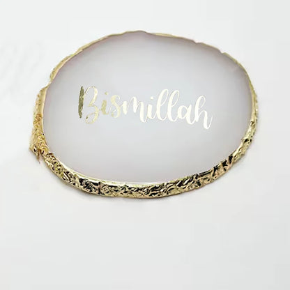 Resin Bismillah Coaster