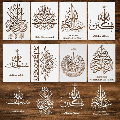 Dhikr Stencils